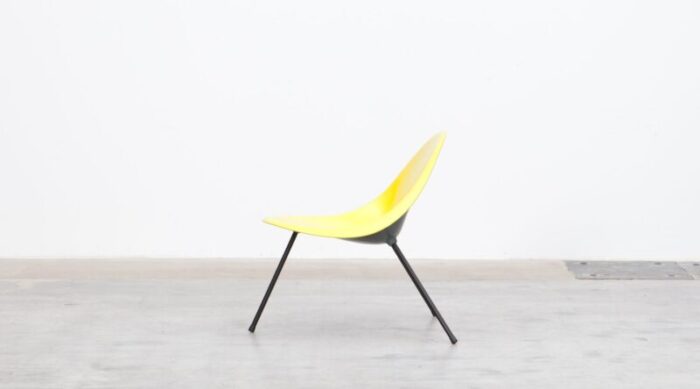 yellow aluminum side chair from gallery sean kelly 2